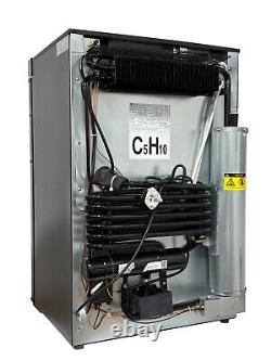 100L 12v 240v Cool Mate 3 Way Absorption Gas Camper Caravan Fridge Freezer