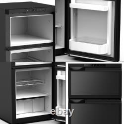 12V 24V 80L Compressor Fridge Freezer Double Doors App Control RV Campervan Boat