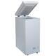 36cm White Chest Freezer, Freestanding Slimline Compact Sia Chf60w