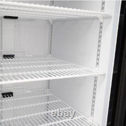 3 Door Triple Hinged Glass Door Display Food Freezer Blizzard Rrp £4002 Graded