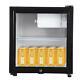 43l/63l/83l Mini Refrigerator Glass Door Black Desktop Cooler Bedroom Office Uk