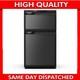 80l Compressor Fridge Freezer Bt Gearzaar Uk Black Campervan Motorhome Dual Door