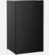 91l Under Counter Fridge Freezer Black Reversible Door 47.5cm Wide Compact New