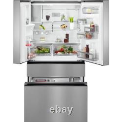 AEG RMB954F9VX Fridge Freezer American with Plumbed in Water and Ice Dispenser i