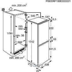 AEG SCE8181VNS Fridge Freezer Fully Integrated 5050 Frost Free EX-DISPLAY