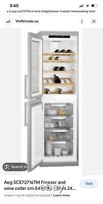 AEG WINE COOLER/FRIDGE with Freezer