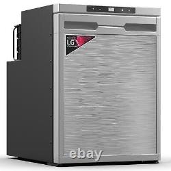 ALPICOOL ADVENTURER 12v FRIDGE FREEZER + LG COMPRESSOR 45L FOR CAMPERVAN SILVER