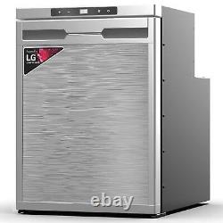 ALPICOOL ADVENTURER 12v FRIDGE FREEZER + LG COMPRESSOR 45L FOR CAMPERVAN SILVER