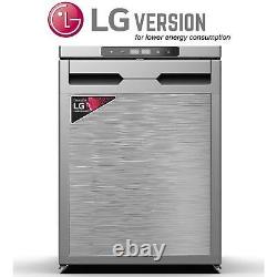 ALPICOOL LG COMPRESSOR FRIDGE/FREEZER 40L CARAVAN MOTORHOME MARINE 12/24v SILVER