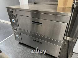 Adande 2 Door Drawer Fridge/ Freezer