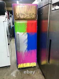 Aga (williams) Commercial Single Door Freezer- Custom Painted In Multi Color