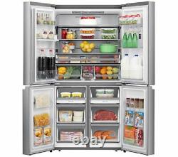 BRAND NEW Hi-Sense RQ758N4SWI1 (91cm wide x 178cm tall) 4 Door Fridge Freezer