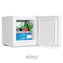 Baridi Mini Tabletop Fridge/Freezer, 31L, 4 Star Rating, Reversible Door White