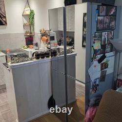 Baumatic QUATTRO. MB 4 Door Mirror Fridge Freezer