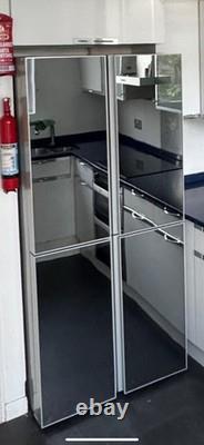 Baumatic QUATTRO. MR 4-door fridge freezer with a mirrored finish