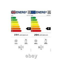 Beko 270 Litre Freestanding Fridge Freezer White CFG3582W