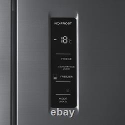 Beko 532 Litre Four Door American Fridge Freezer Stainless Steel GN15880VPX