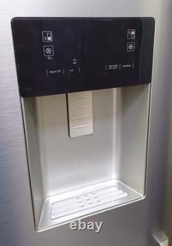 Beko 85cm four door American style frost free Fridge Freezer Stainless Steel