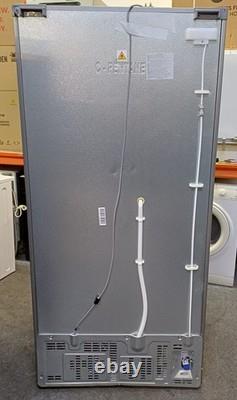 Beko 85cm four door American style frost free Fridge Freezer Stainless Steel