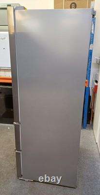 Beko 85cm four door American style frost free Fridge Freezer Stainless Steel
