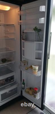 Beko ASD2341VB American Style Freestanding Fridge Freezer Black