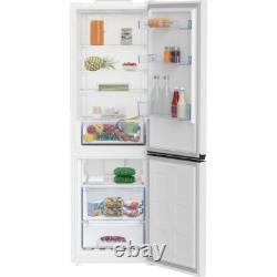Beko CFG4686W 60/40 60cm 60/40 Free Standing 60/40 Fridge Freezer White E Rated