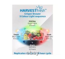 Beko GNE460520DVPX HarvestFreshT 84cm Frost Free American Fridge Freezer