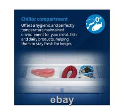 Beko GNE460520DVPX HarvestFreshT 84cm Frost Free American Fridge Freezer
