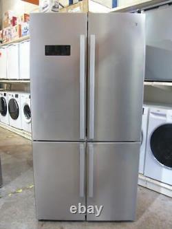 Beko MN1416224DPX Stainless Steel 4-Door American Fridge Freezer Water+Ice PFA G