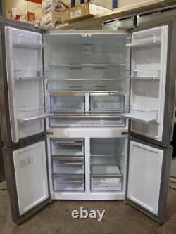 Beko MN1416224DPX Stainless Steel 4-Door American Fridge Freezer Water+Ice PFA G