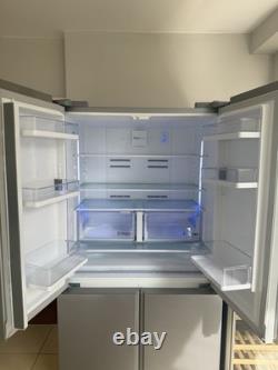 Beko ProSmart Inverter 4 Door French Door Fridge-Freezer in stainless steel