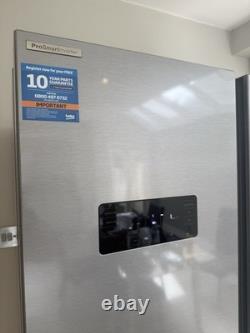 Beko ProSmart Inverter 4 Door French Door Fridge-Freezer in stainless steel