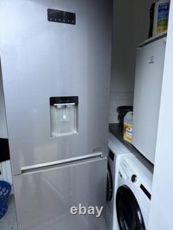 Beko Stainless Steel Fridge Freezer Frost Free Excellent Condition