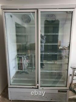 Blizzard Dn800 Double Door Display Freezer