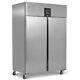 Blizzard Stainless Steel Upright Gastronorm Double Door Meat Freezer Rrp £3390