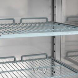 Blizzard Stainless Steel Upright Gastronorm Double Door Meat Freezer Rrp £3390