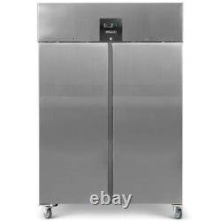 Blizzard Stainless Steel Upright Gastronorm Double Door Meat Freezer Rrp £3390