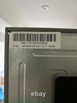 Bosch American Fridge Freezer Silver KAD93AIERG-SS good Condition