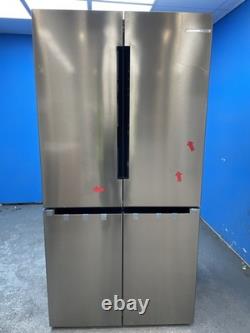 Bosch KFN96VPEAG Fridge Freezer 4 Door American 605 Litre in Silver 57804