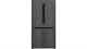 Bosch Kfn96axea French Door American Style Black Steel Fridge Freezer