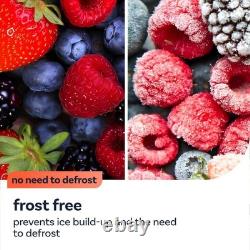 Bosch Series 2 255 Litre 50/50 Freestanding Fridge Freezer Black KGN27NBEAG