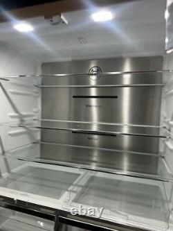 Bosch Series 4 KFN96VPEAG 405 L/ 200 L French Door Fridge-Freezer Inox