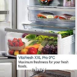 Bosch Series 6 605 Litre Freestanding Four Door Fridge Freezer Black KFN96AXEA