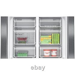 Bosch Series 6 605 Litre Freestanding Four Door Fridge Freezer Black KFN96AXEA