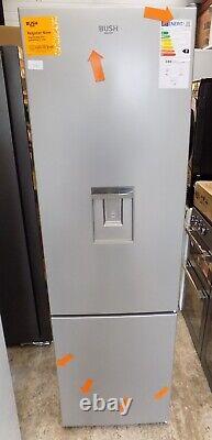 Bush- Frost Fridge Freezer with water dispenser Silver F54180FFWTDS (7122)