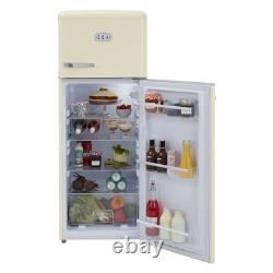 CDA 206 Litre Top Mount Retro Freestanding Fridge Freezer Betty Barley 1194118