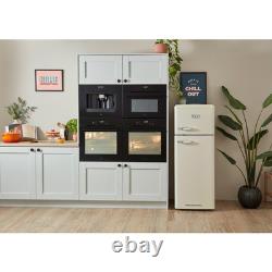 CDA 206 Litre Top Mount Retro Freestanding Fridge Freezer Betty Barley 1194118