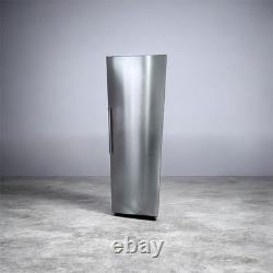 CDA FF820SC Freestanding Tall Larder Fridge Silver Good Condition