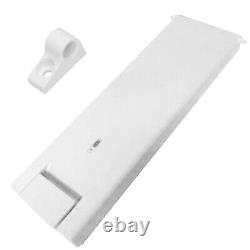 CDA Fridge Freezer Evaporator Door Panel 520mm x 165mm & Hinge FW350 FW350IN-0