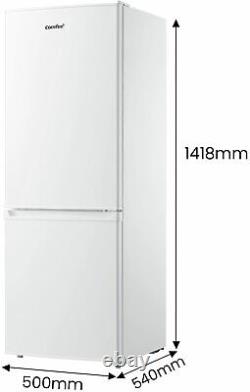 COMFEE' Fridge Freezer Freestanding 170 L RCB170WH1 with Reversible Door Hinge